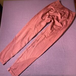 Alphalete Amplify Leggings Copper/Dust Rose - Size Small High Rise Compression